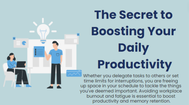 The secret to boosting your daily productivity